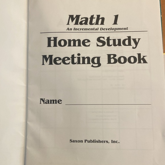 Saxon Math 1 Home Study Teacher’s Edition - Homeschool Curriculum - Picture 9 of 10